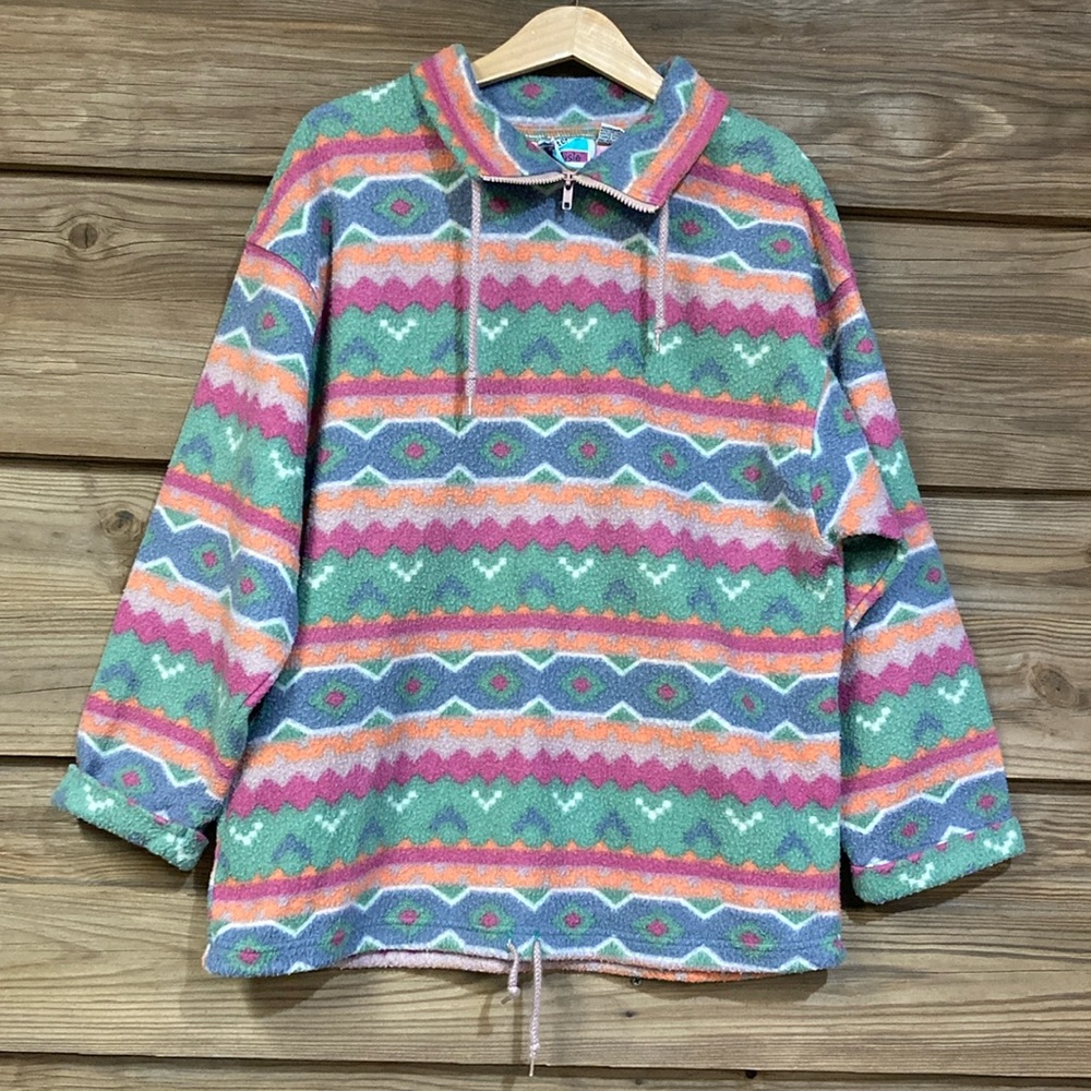 Vintage Center Aisle Fleece Pullover